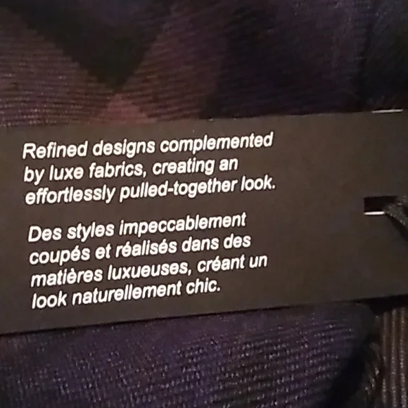 Sharply Tailored Belle Vere Blazer. Single Button Close,Triple Button Cuff NWOT - Picture 12 of 13